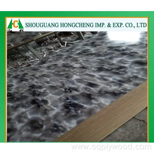 High Glossy Melamine MDF Board/UV MDF for Furniture Decoration